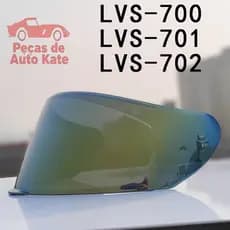 [2025NOVO] Pronta Entrega Viseira para capacete integral de motocicleta LVS 700 LVS 701 LVS 702 GTQR