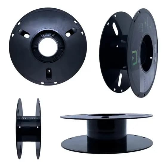 Carretel Bobina Plastica Grande Multiuso Filamento 3d Fio Cordas Cabos Linhas