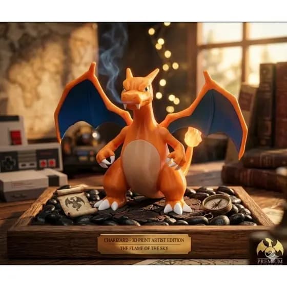 Charizard Grande | Decoração Geek