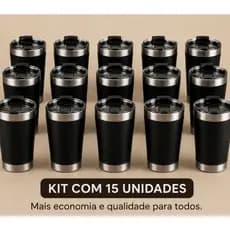 Kit Copo Termico Personalizado Eventos Nome e Abridor De Garrafa Personalizado
