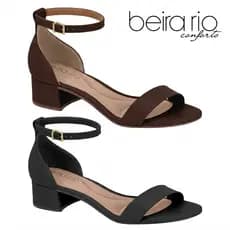 Sandália Salto Feminina Beira Rio Original Conforto Moderno Elegância Casual Festa 8345.650