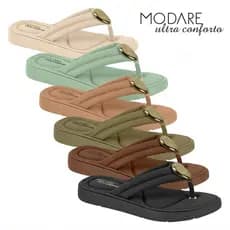 Sandália Feminina Modare Ultra Conforto Original Chinelo Entre Dedos Dia a Dia 7208.110