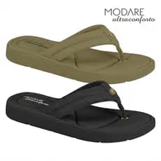 Sandália Modare Tira Pronta Nobuck Ultra Soft Feminino Original Confortável 7208.109