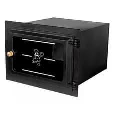 Forno P/ Fogão a Lenha Grande Frente de Ferro Fundido e Fundo de Aço 0.9mm