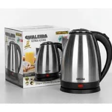 Chaleira Elétrica Automática 2 Litros 127v Inox Preta 1000w