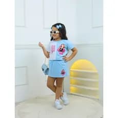 conjunto infantil juvenil feminino 2 ao 14 meninas rosa