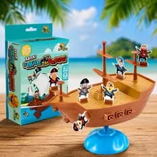 Jogo Educativo Infantil de Equilíbrio Piratas