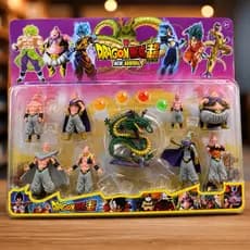 Kit Bonecos Personagens do Dragon Ball Z