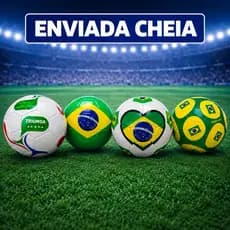 Mini Bola do Brasil Divertida | Bola de Futebol Infantil
