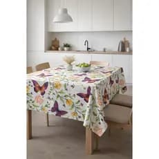 TOALHA DE MESA ESTAMPADA PARA COZINHA OU SALA DE JANTAR TECIDO OXFORD VÁRIAS CORES