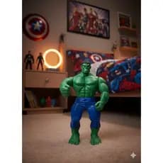 Brinquedo Hulk Super-Herói Figura de Ação Colecionável
