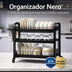 Organizador Nero™  Organizador que mantem sua pia sempre limpa com espaço e atual no seu dia a dia .