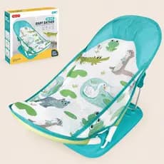 Cadeira Banho Dobravel Verde SuporteApoio Assento Anatomico Seguro Conforto Infantil Criança Pequena