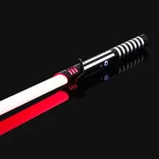 Sabre Darth Vader Metal RGB 16 Cores Com Som USB Recarregável Lightsaber Profissional