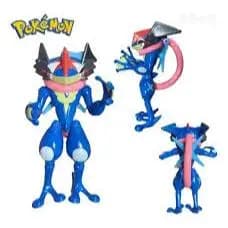 Greninja Pokémon Articulado Com Pokébola | Action Figure Infantil Colecionável