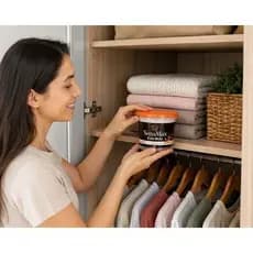 Desumidificador Ambiente Portatil Natural Absorcao Umidade Elimina Odores