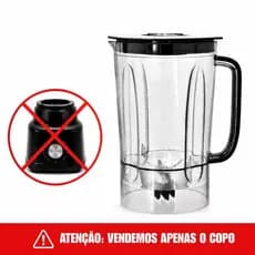 Copo Micromax para Liquidificador Compatível Philco PH900 PH1200 PLQ1412 Britânia Diamante 1200 1,5L