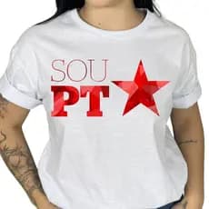 Camiseta Personalizada Sou PT Lula 7 De Setembro Independência Do Brasil