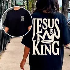 Camiseta Feminina T-shirt Estampa Religiosa Gospel Culto Missa Igreja 100%Algodão Premium Envio Imediato