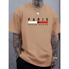 Camiseta Masculina Paris Dream Maker Camisa Premium 100% Algodão Lançamento premium casual