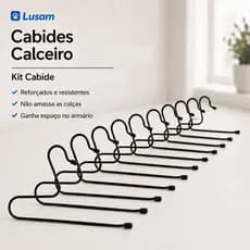 Kit Cabides Calceiro Premium Reforçado Organizador de Calças