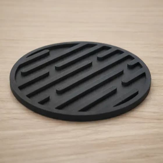 Kit 4 Porta Copo Minimalista Antiderrapante Descanso Mesa Organizador Base para Copos Moderna e Resistente