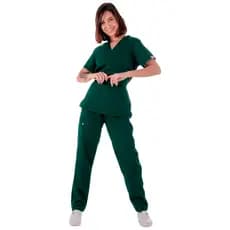 Pijama Feminino Scrub Cirúrgico Farda Hospitalar Uniforme Medicina