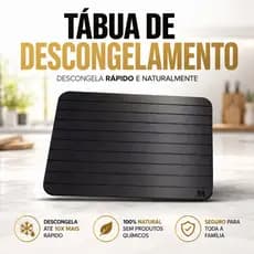 Tábua Mágica Descongelar Rápido Carne Sem Microondas Alimento