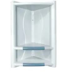 Suporte Porta Sabonete Shampoo Cantoneira Para Banheiro Resistente