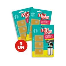 kit Bloqueador De Odores Para Lixeira 3 Pac com 3 Unidades Esfrebom