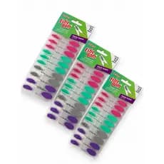 Kit com 3 Cartelas de Prendedores de Roupa EsfreBom – 36 Unidades
