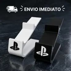 Suporte duplo para controle, ps3, ps4 e ps5.