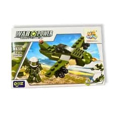 Blocos de Montar Soldado War Power 67 Peças