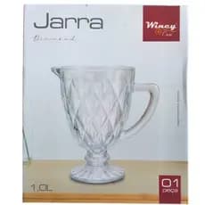 Jarra Diamond De Vidro 1L - Wincy