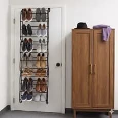 SAPATEIRA VERTICAL 36 PARES DOBRÁVEL ORGANIZADOR PORTA ECONOMIZA ESPAÇO