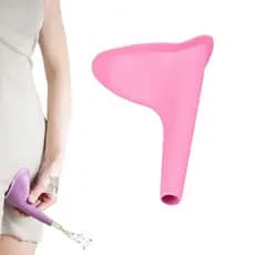 Urinol Feminino Para Fazer Xixi Em Pé Funil Mijador Mictório Higiênico Gestante Idosa Portátil Acampamento Trilha