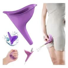 Kit 4 Urinol Feminino Para Fazer Xixi Em Pé Funil Mijador Mictório Higiênico Gestante Idosa Portátil Acampamento Trilha