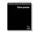 Caderno Canhoto Liso S/PAUTA 160 FLS Preto FLIP 10 Materias Tamoio