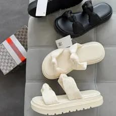 Papete Feminina com Laço Flat Confortável Macia Leve