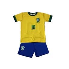 Conjunto de Time Infantil Brasil 10