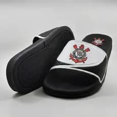 Chinelo Masculino Slide Confort Corinthians Timão Lançamento