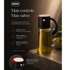 Azeiteiro Galheteiro /Vinagre /Meleira 380ml Formato Passarinho Mor Vidro Porta Azeite