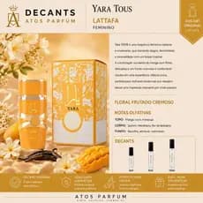 Perfume Árabe Feminino Yara Tous - Original - Tropical cremoso