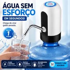 Bomba Elétrica Para Galão de 20L Recarregável USB