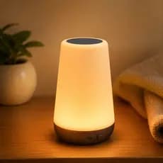 USB Recarregável LED Cabeceira Arco-Íris Luz Da Noite Mini Lâmpada De Mesa Estudo Quarto Atmosfera Ano Novo Festival Pri