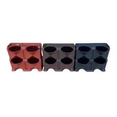 Vaso Vertical Lurich Floreira Fixa 4 Vasos Jardim Vertical