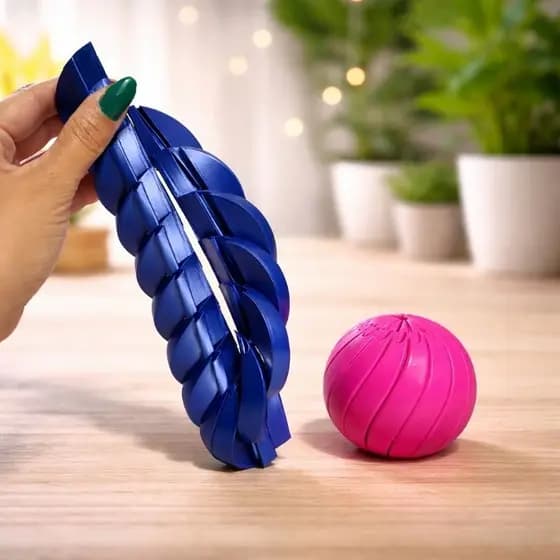 Fidget Ball Bola Sensorial Antiestresse para Alívio da Ansiedade, Concentração e Relaxamento Bola Inquieta