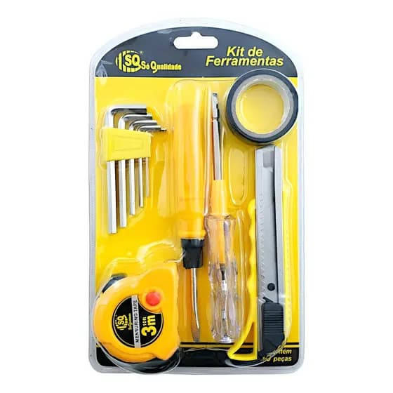 Kit Ferramentas 10 Peças Sq-3951 Só Qualidade