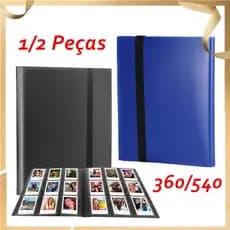 Álbum de cartas, 540/360 bolsos, fichário de cartas de jogos, álbum de cartas K-Pop de grande capacidade
