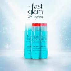 Kit 3 Sabores Hidratante Labial Lip Balm Big Big Fast Glam Ana Hickmann